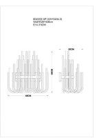 Настенный светильник Divinare Bianca 6043/02 AP-3