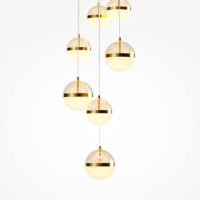 Каскадная люстра Maytoni Area MOD295PL-L120BBS3K