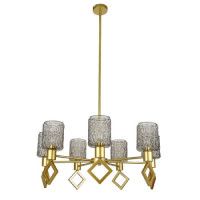 Люстра на штанге Indigo Preda 13025/7R Gold V000470