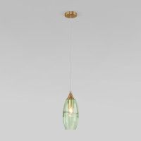 Подвесной светильник Eurosvet Lotus 50222/1 зеленый
