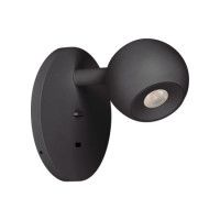 Настенный светильник Arlight SP-OTTORI-WALL-CHARGE-6W Warm3000 (BK, 30 deg, 230V, USB-C) (IP20 Металл) 058480