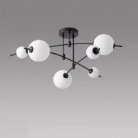 Потолочная люстра iLedex Epical 6827-6 BK+WH