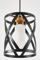 Подвесной светильник Lumina Deco Astila LDP 1242-1 BK+MD