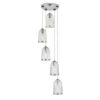 Каскадная люстра Indigo Lucido 11046/5P Chrome V000483