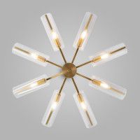 Люстра на штанге Eurosvet Trompeta 70144/8 латунь a060898