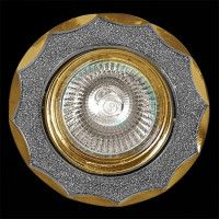 Встраиваемый светильник Reluce 01001-9.0-001AK MR16 SS+GD