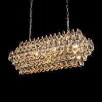 Подвесная люстра Modelux premium ML.8861.17P GD