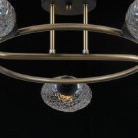 Люстра на штанге Illumico IL0300-5CSQ-79 BK AB