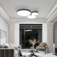 Потолочный светильник Eurosvet Entire 90320/1 серый a062835