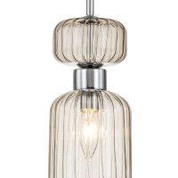 Подвесной светильник Escada Gloss 1141/1S Chrome/Beige