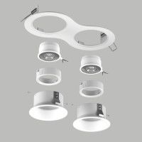 Встраиваемый светильник Lightstar Domino (214626+214606+214606+214006+214006) D6260606WMOD