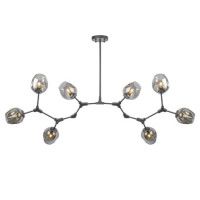 Люстра на штанге AM Group LOFT-8 BK