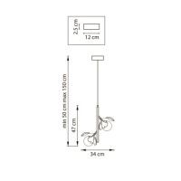 Подвесной светильник Lightstar Ceramo BW 799027