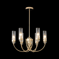 Люстра на штанге Crystal Lux SECRET SP6 GOLD