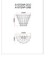Настенный светильник Arte Lamp Florizel A1072AP-2CC