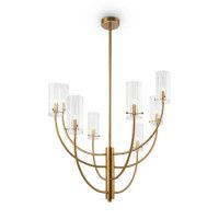 Люстра на штанге Maytoni Arco MOD223PL-08BS