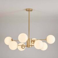 Люстра на штанге ImperiumLoft Roundi Brass 305756-23