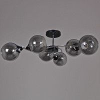 Люстра на штанге Reluce 02288-0.3-06 BK+CH