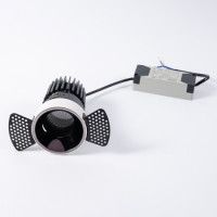 Встраиваемый светильник Fiberli MR1215 (круглая рамка) 12130101