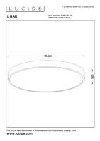 Потолочный светильник Lucide Unar 79185/50/02