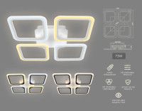 Потолочная светодиодная люстра Ambrella Light Acrylica Original FA4375