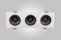 Встраиваемый светильник AM Group AM480-3 BK+WH 23,1W