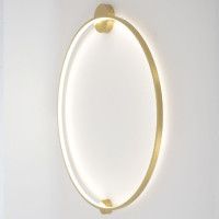 Настенный светильник Crystal Lux REAL AP35W LED BRASS