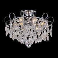 Люстра на штанге Natali Kovaltseva IMPERIALE 11425/5+1C CHROME