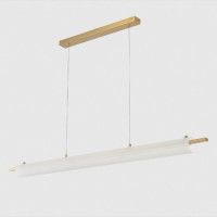 Подвесной светильник Crystal Lux TUNNEL SP40 LED BRASS