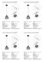 Подвесной светильник Vitaluce V2854-1/1S