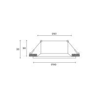 Точечный светильник Hesby Lighting Glow HSBL_0221