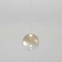 Подвесной светильник Eurosvet Wonder 50232/1 LED янтарный a058637