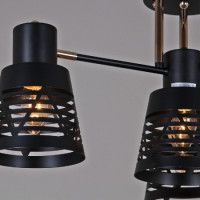 Потолочная люстра Reluce 06074-3.3-04 BK+FG