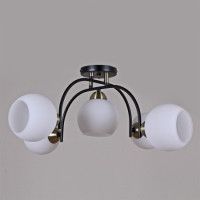 Люстра на штанге Illumico IL0250-5CSQ-79 BK AB