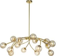 Люстра на штанге Indigo Intero 11024/15R Gold V000226