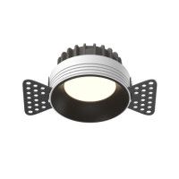 Встраиваемый светильник Maytoni Technical Okno DL055-8W3-4-6K-TRS-B