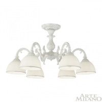 Потолочная люстра Arte Milano 346410/6 WT+SL