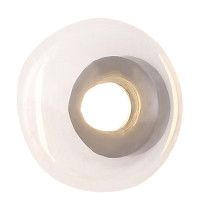 Настенный светильник Crystal Lux BOSQUE AP1 BLACK/TRANSPARENT