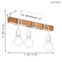 Потолочный светильник Eglo Townshend 33166