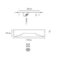 Потолочный светильник Sonex Macaron 7703/40L