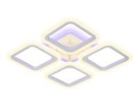 Потолочная светодиодная люстра Ambrella Light Acrylica Original FA441