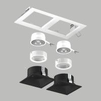 Встраиваемый светильник Lightstar Domino (214526+214507+214507+214006+214006) D5260707WMOD