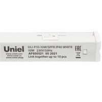 Настенный светодиодный светильник (UL-00002257) Uniel ULI-P10-10W/SPFR IP40 White