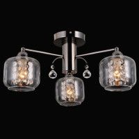 Накладная люстра Natali Kovaltseva LAINA 75091/3C DARK CHROME