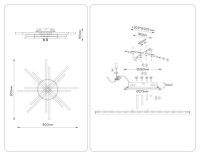 Потолочный светильник Ambrella Light Comfort LineTech FL6275