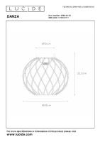 Потолочный светильник Lucide Danza 21128/25/30