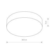Потолочный cветильник Nowodvorski Arena Black 10175