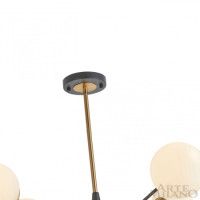 Люстра на штанге Arte Milano Neapolis 279808/8 BK/GD