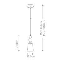 Подвесной светильник Hinkley Zelda HK-ZELDA-P-A-PN