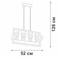 Подвесной светильник Vitaluce V2861-1/3S
